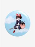 Studio Ghibli Kiki's Delivery Service Broom Ride 3 Inch Button, , hi-res