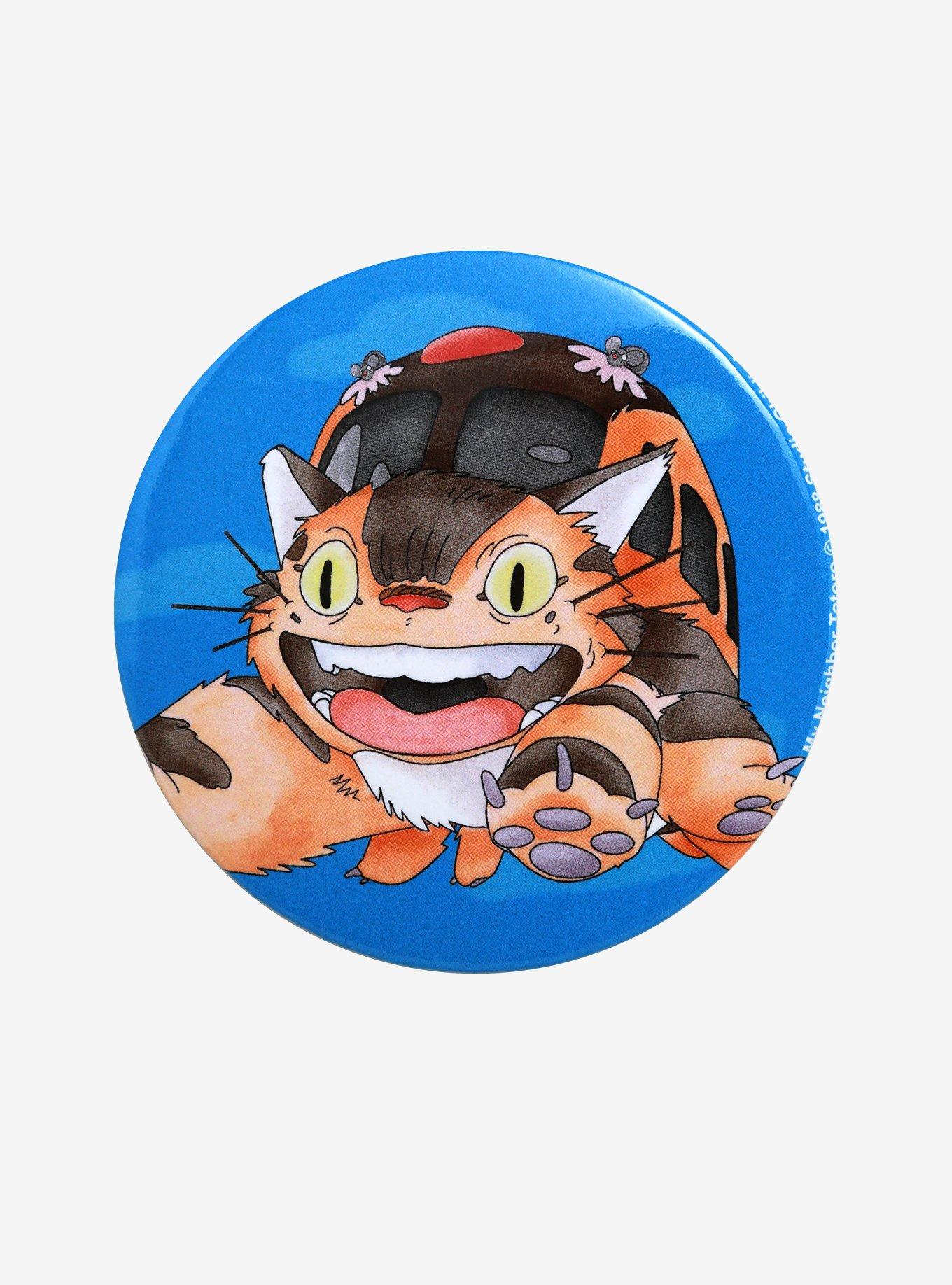 Studio Ghibli My Neighbor Totoro Catbus 3 Inch Button | Hot Topic