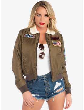 Top Gun Women'S Bomber Jacket Costume, , hi-res