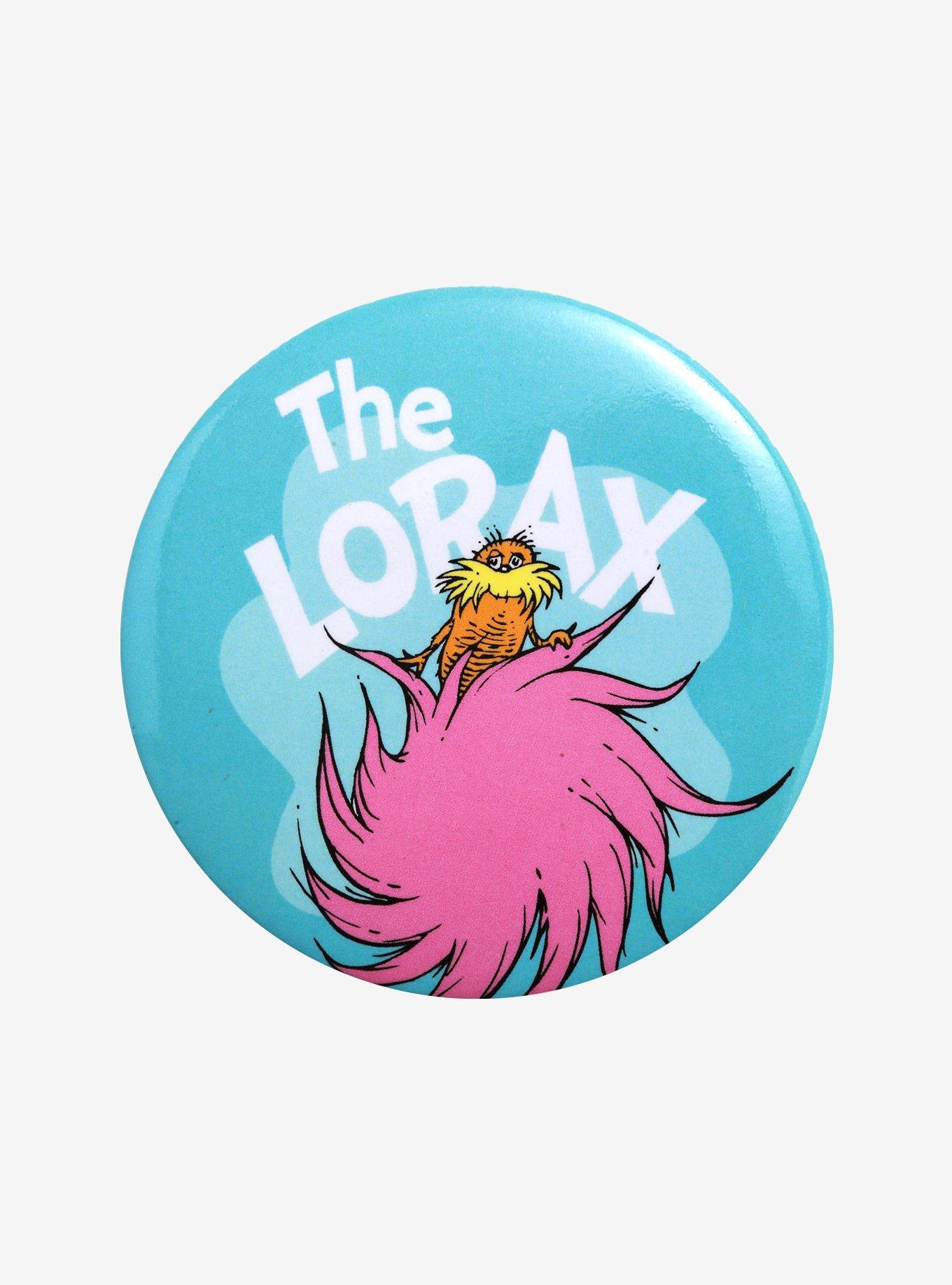 Dr. Seuss' The Lorax 3 Inch Button, , hi-res