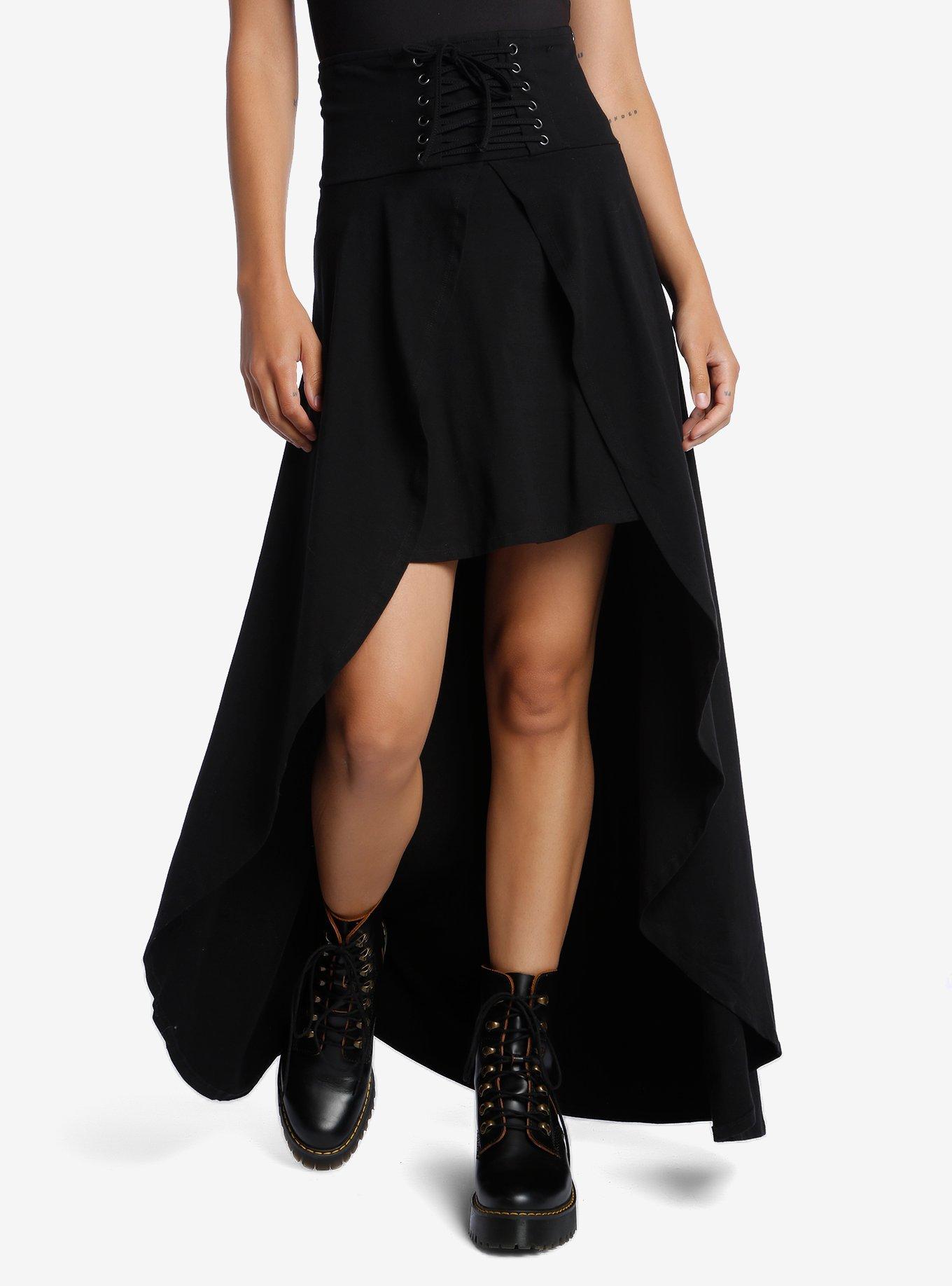 High-low skirt clearance