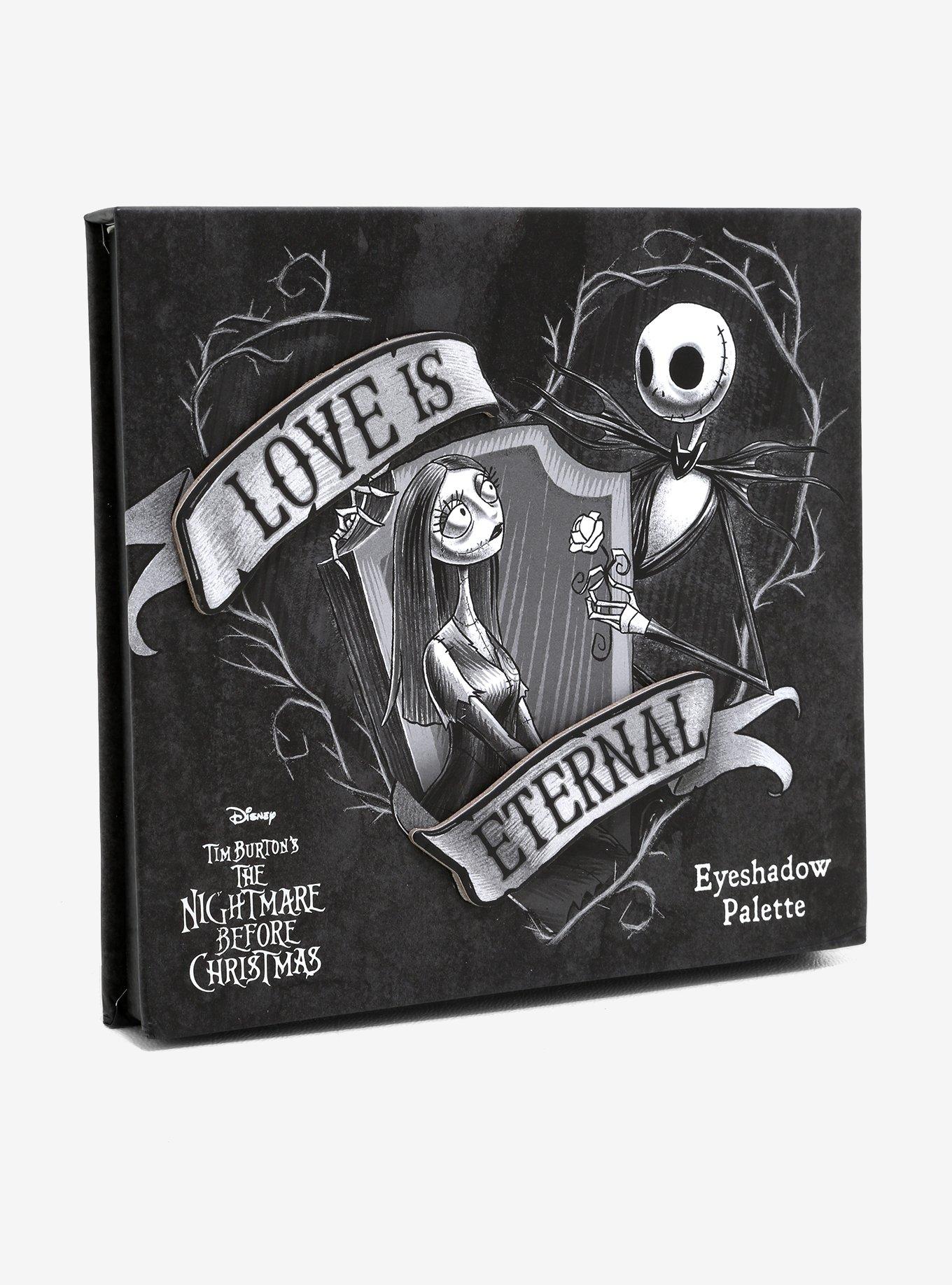 Disney The Nightmare Before Christmas Jack & Sally Love Is Eternal Eyeshadow Palette, , hi-res