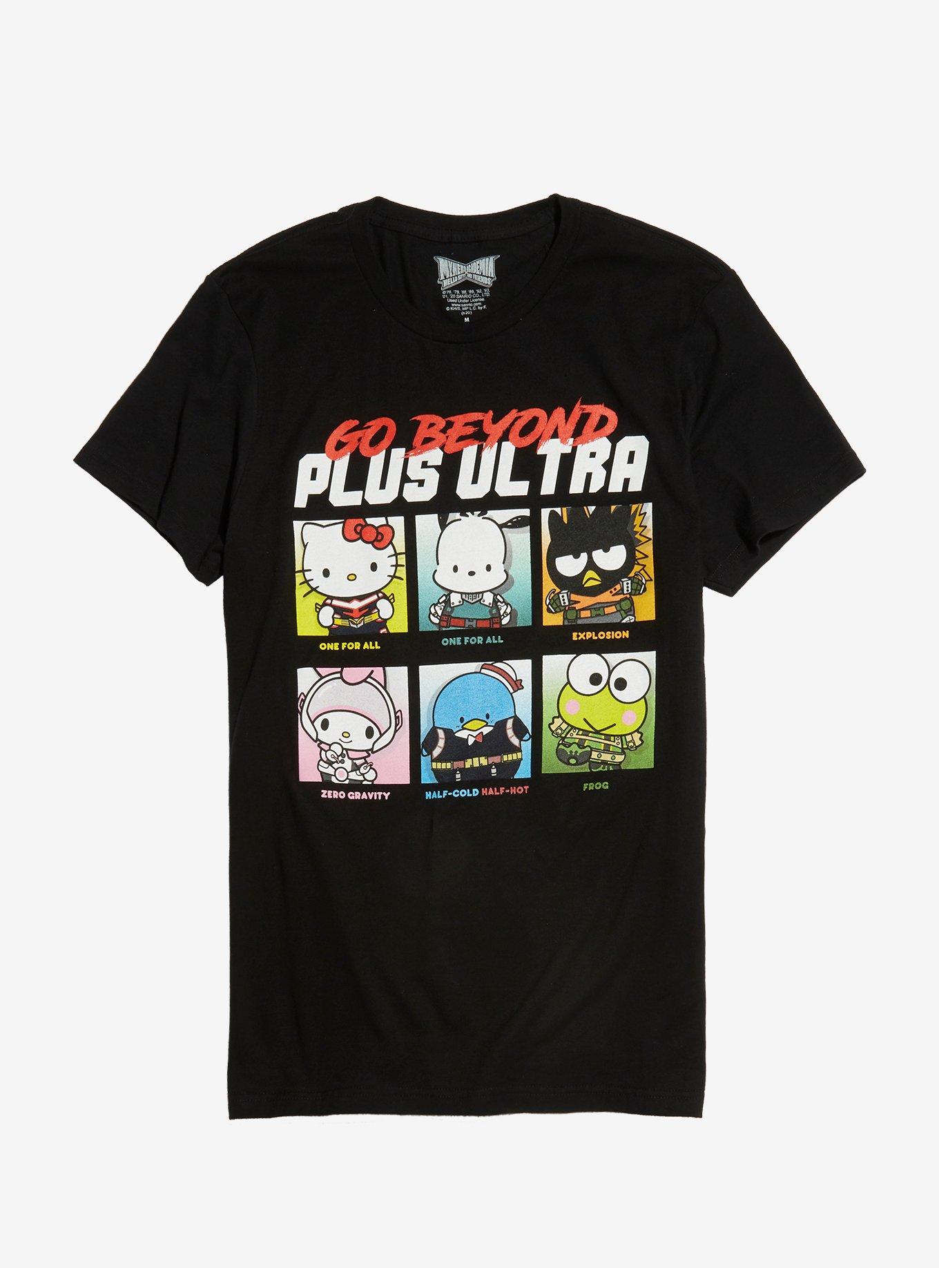 My Hero Academia X Hello Kitty And Friends Go Beyond Plus Ultra T