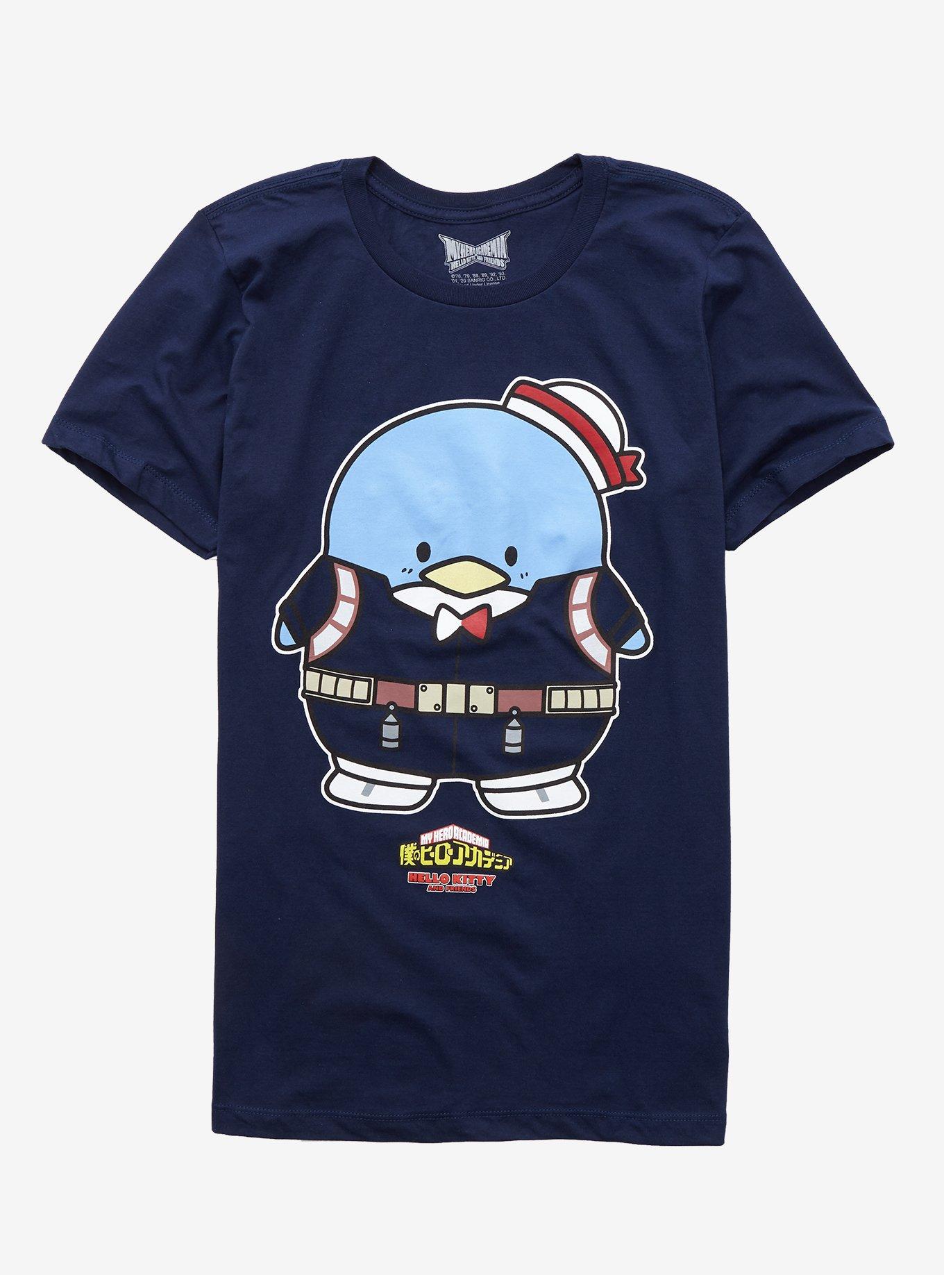 My Hero Academia X Hello Kitty And Friends Tuxedo Sam Todoroki T-Shirt, NAVY, hi-res