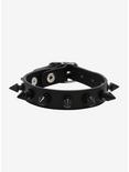 Black Spike Cuff Bracelet, , hi-res