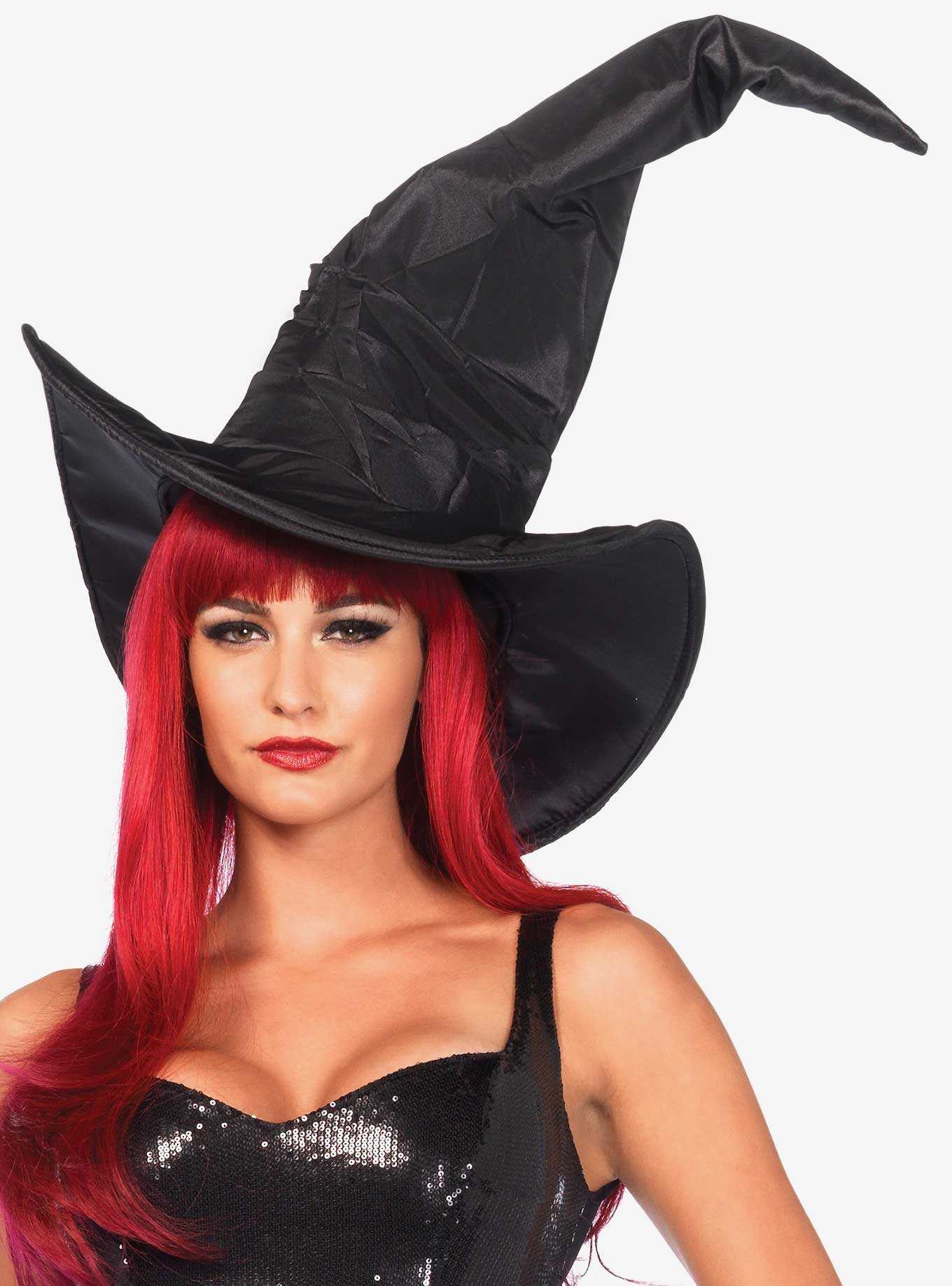 Ruched Witch Hat, , hi-res