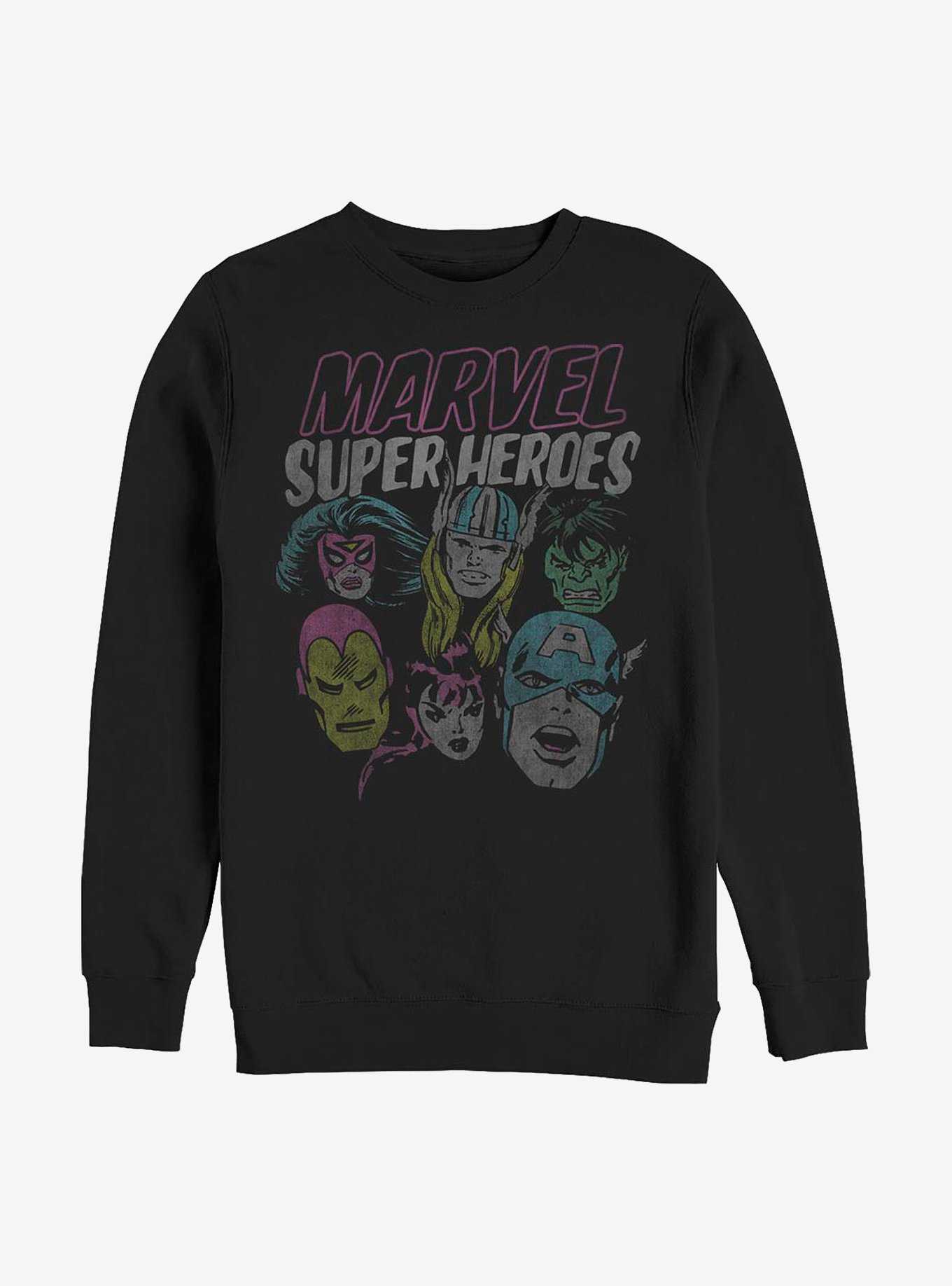 Marvel Avengers Grunge Heroes Sweatshirt, , hi-res