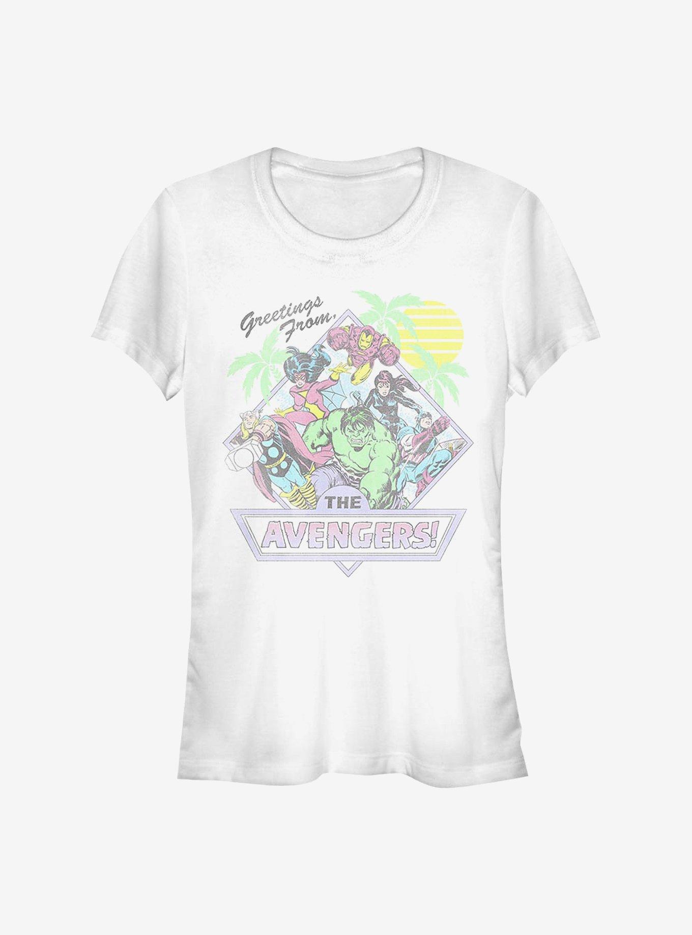 Marvel Avengers Vacay Girls T-Shirt