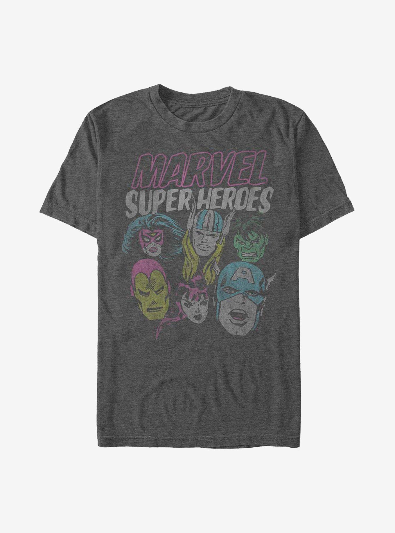 Marvel Avengers Grunge Heroes T-Shirt, , hi-res