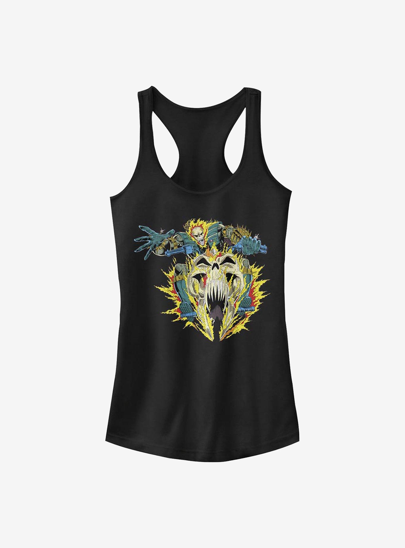 Marvel Ghost Rider Flames Girls Tank, , hi-res