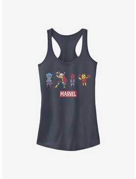 Marvel Avengers Pop Art Group Girls Tank, , hi-res