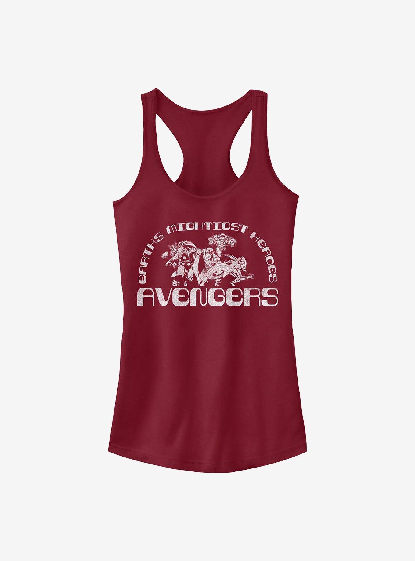 Marvel Avengers Earths Mightiest Girls Tank, SCARLET, hi-res