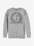 Marvel Avengers Rainbow Avengers Sweatshirt, ATH HTR, hi-res
