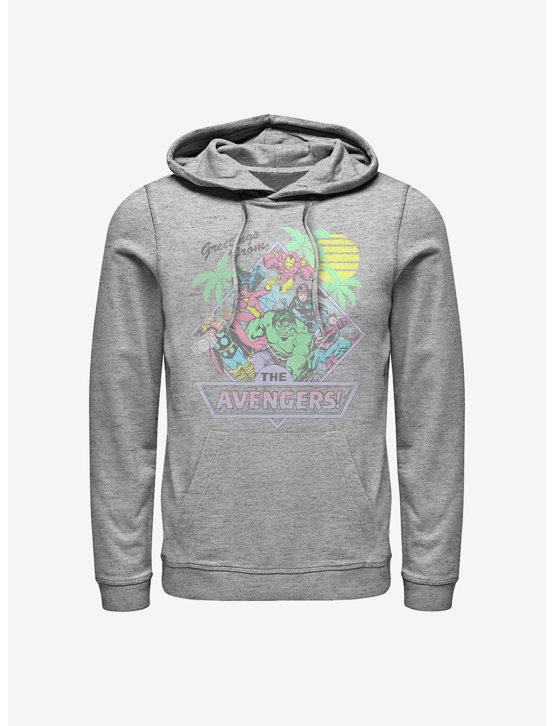Marvel Avengers Vacay Avengers Hoodie, ATH HTR, hi-res