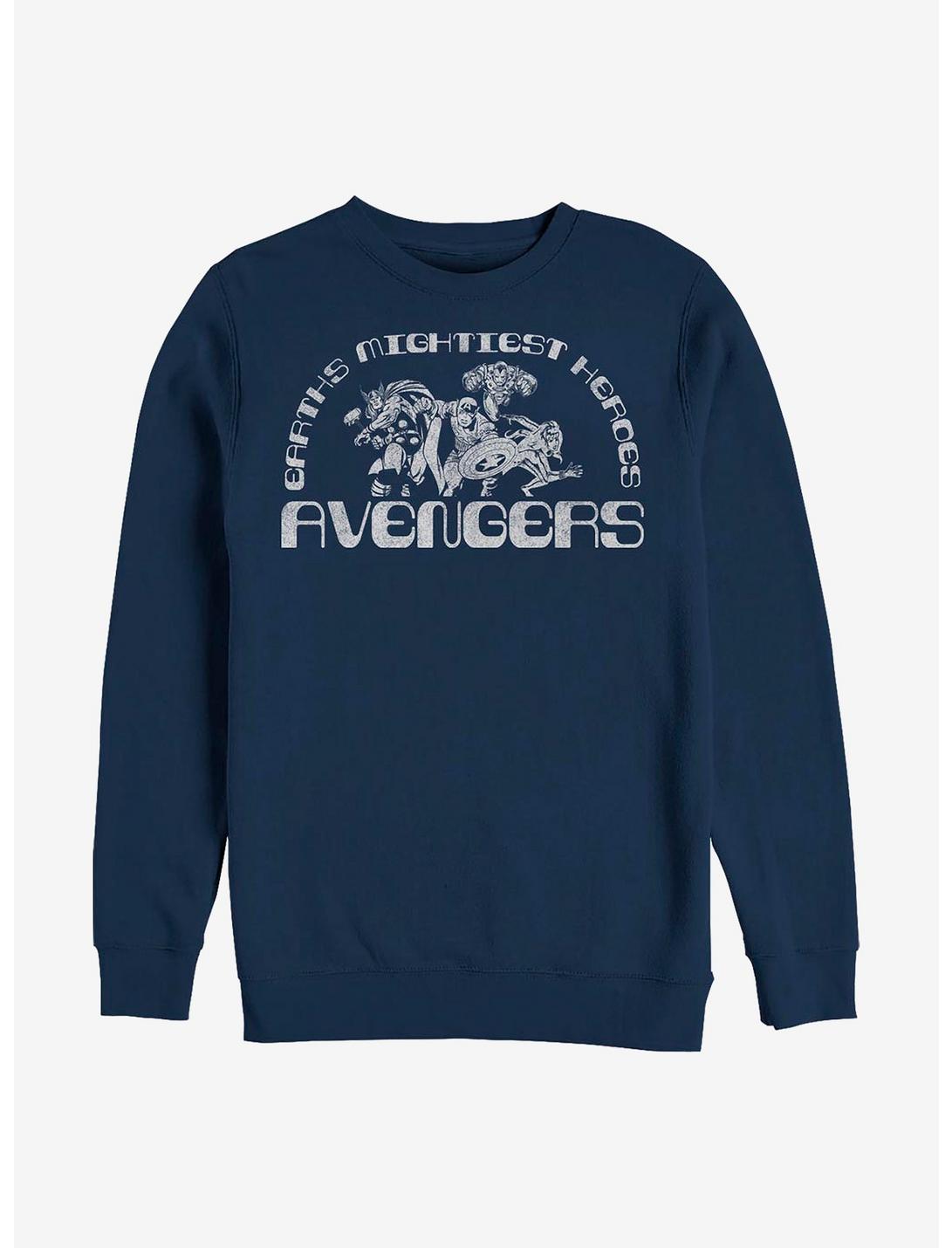 Marvel Avengers Earths Mightiest Sweatshirt, NAVY, hi-res