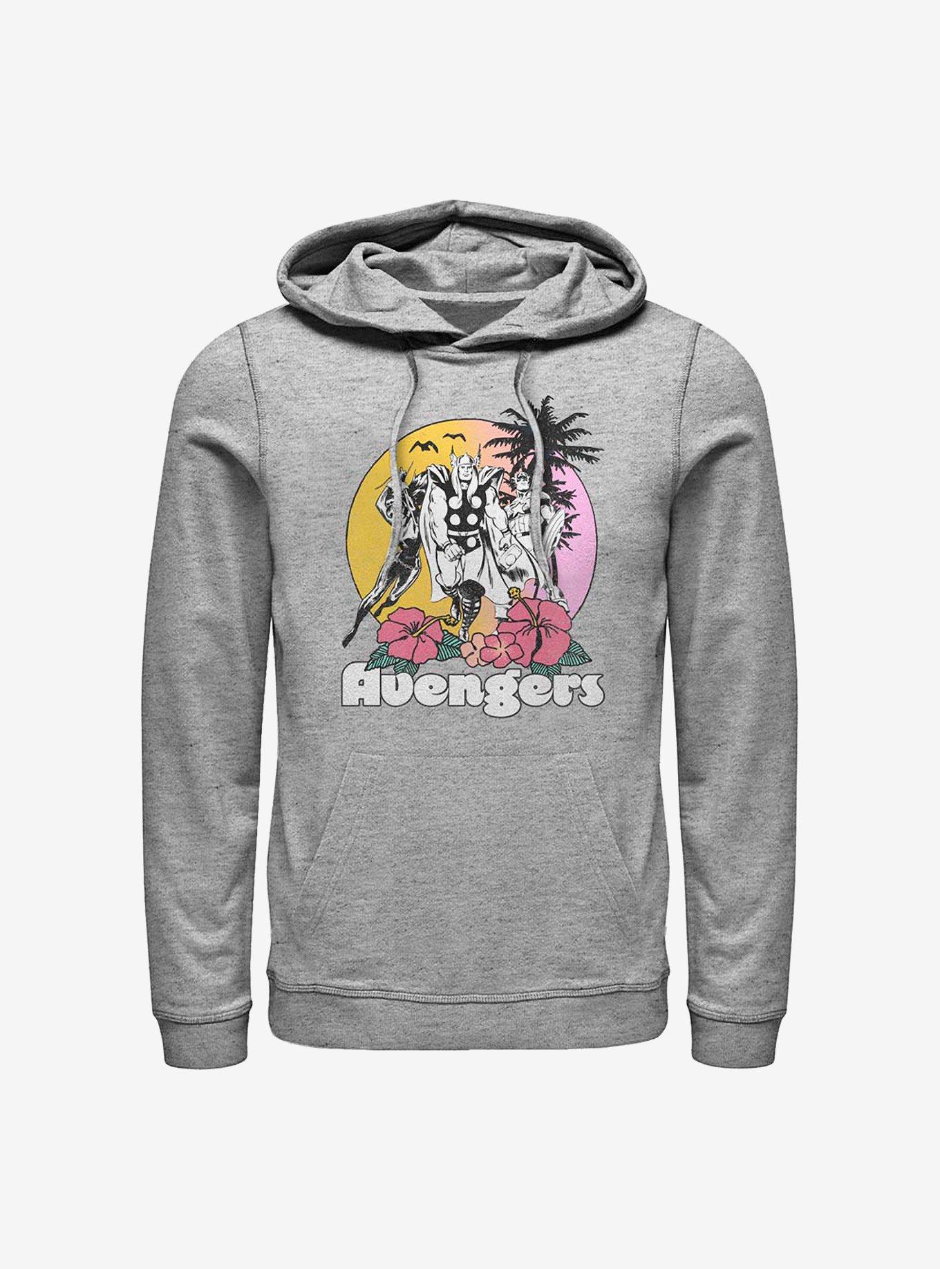 Marvel Avengers Tropical Beach Hoodie, ATH HTR, hi-res