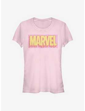 Marvel Logo Drip Girls T-Shirt, , hi-res