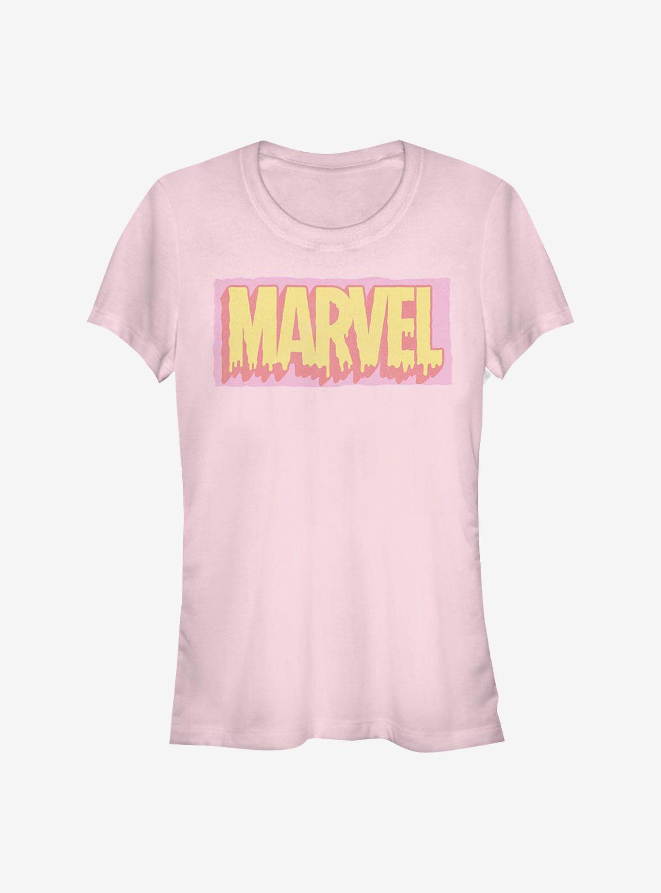 Marvel Logo Drip Girls T-Shirt, , hi-res