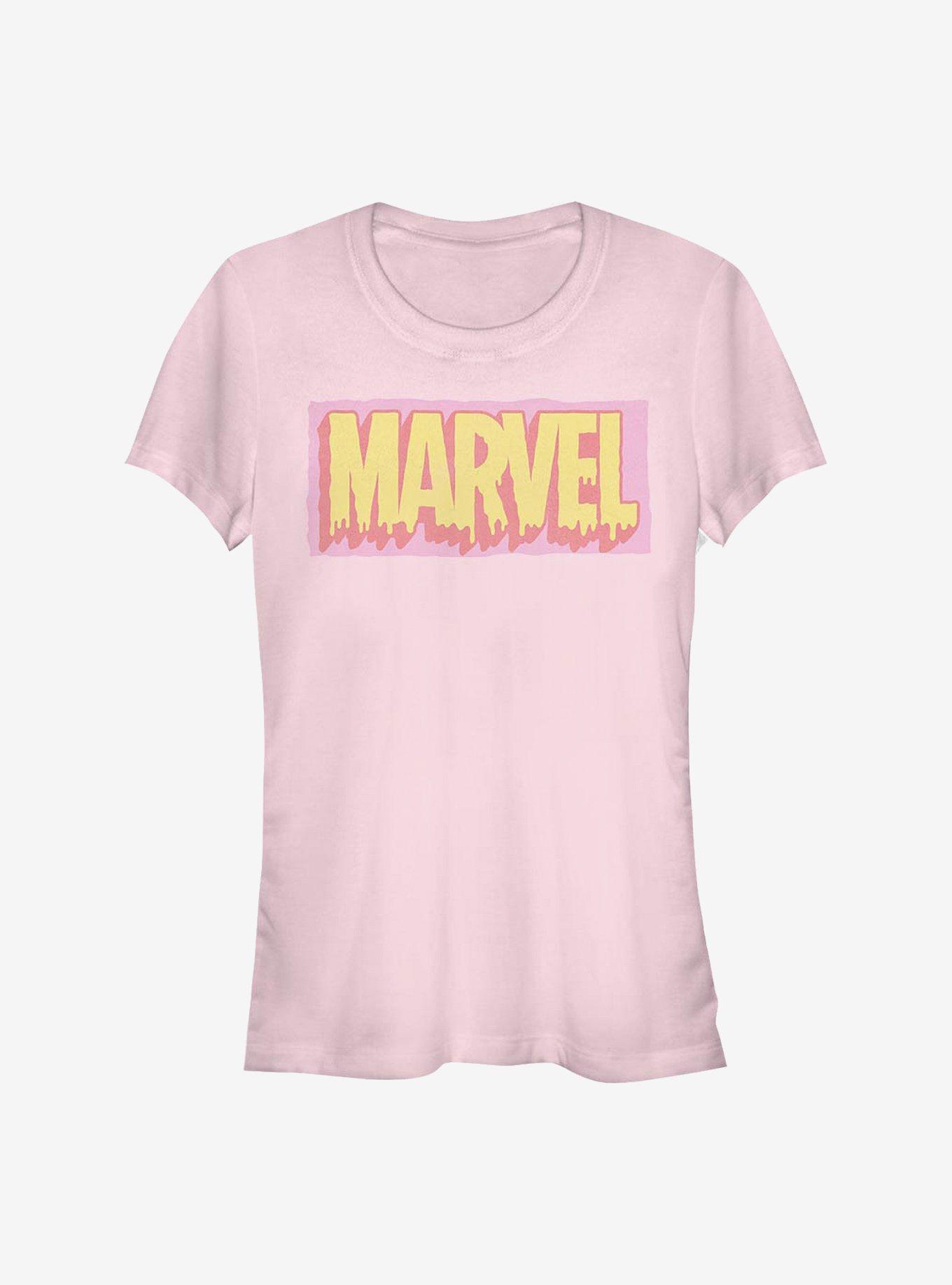 Marvel Logo Drip Girls T-Shirt, , hi-res