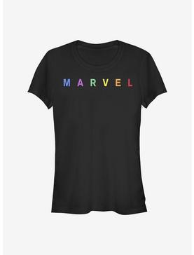 Marvel Simple Logo Emblem Girls T-Shirt, , hi-res