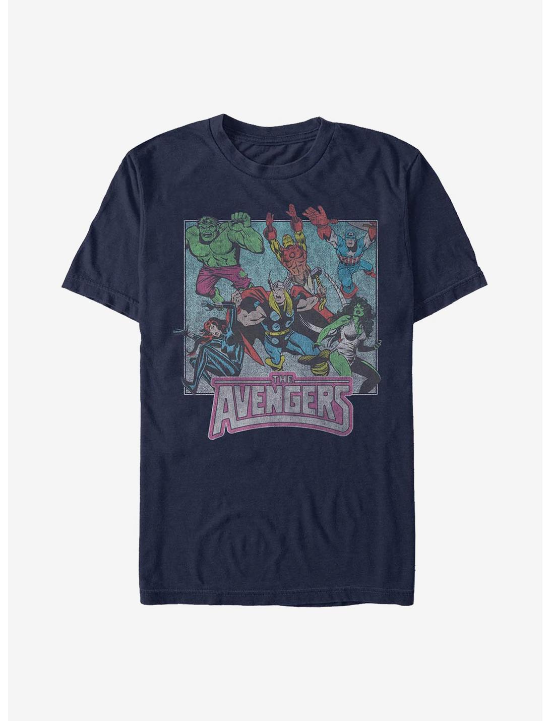 Marvel Avengers Avengers Framed T-Shirt, NAVY, hi-res