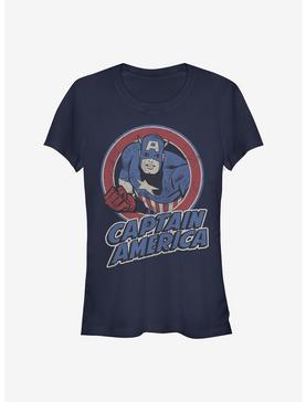 Marvel Captain America Captain America Thrifted Girls T-Shirt, , hi-res