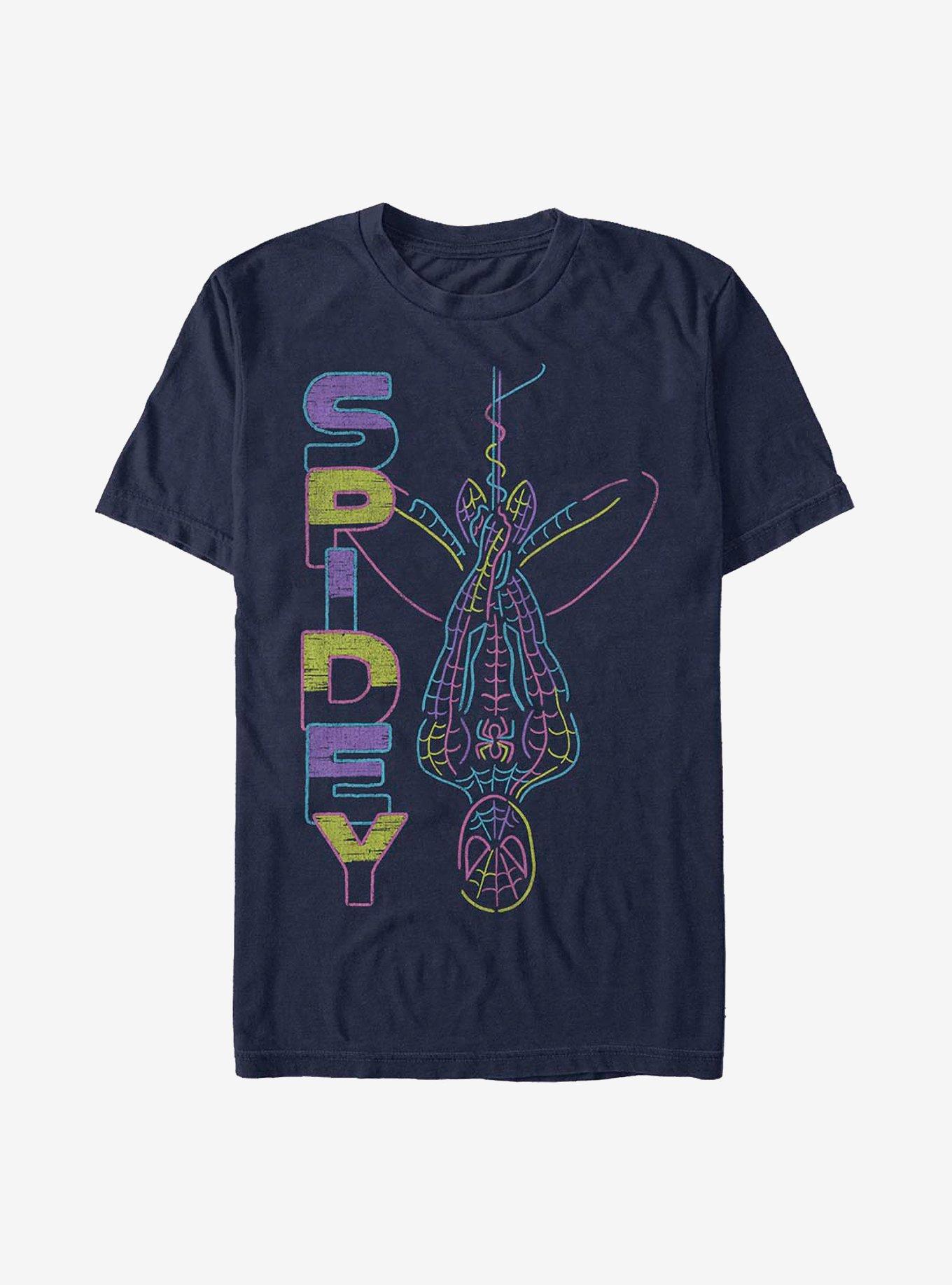 Marvel Spider-Man Spidey Vibes T-Shirt, NAVY, hi-res
