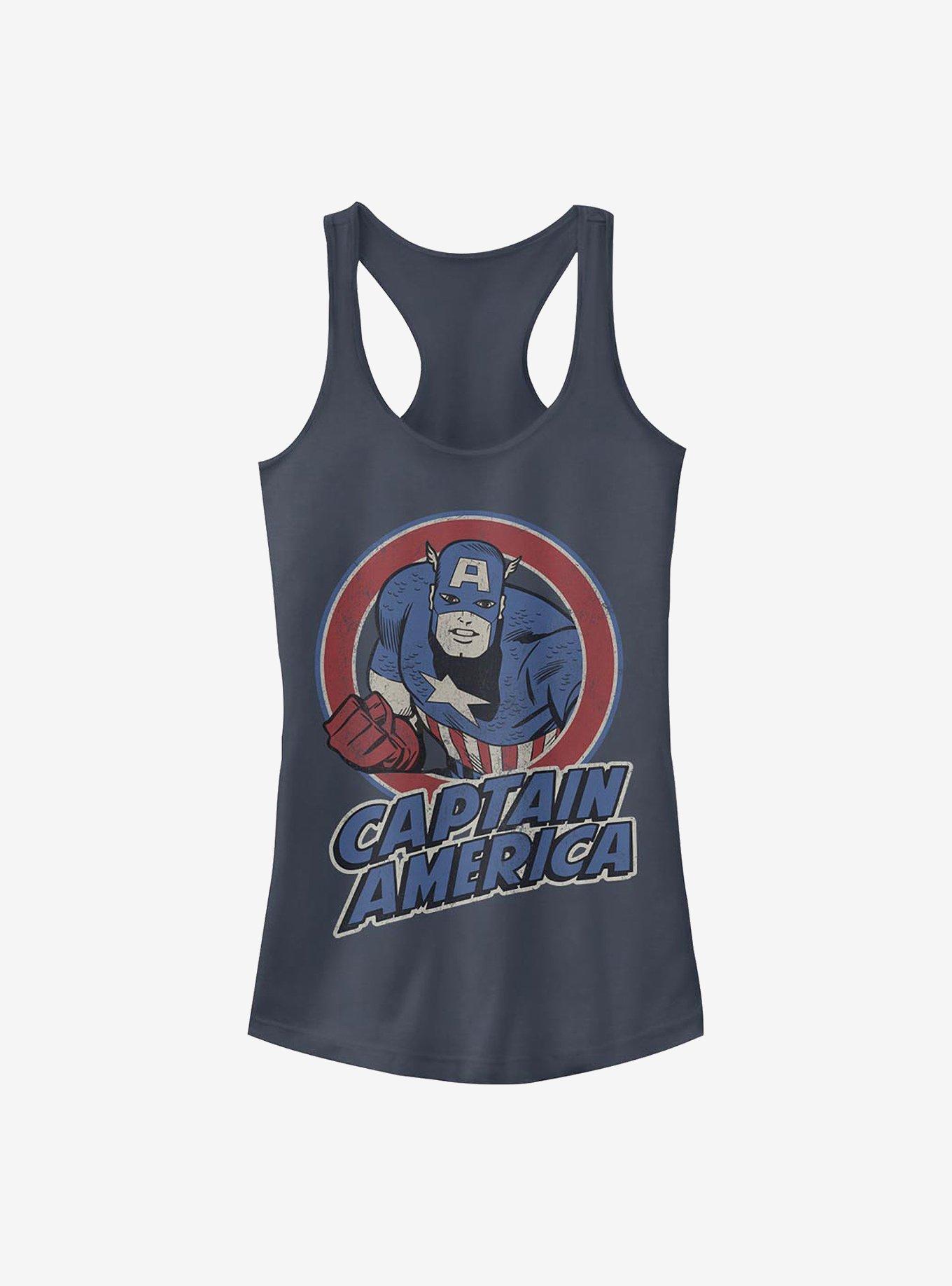 Marvel Captain America Captain America Thrifted Girls Tank