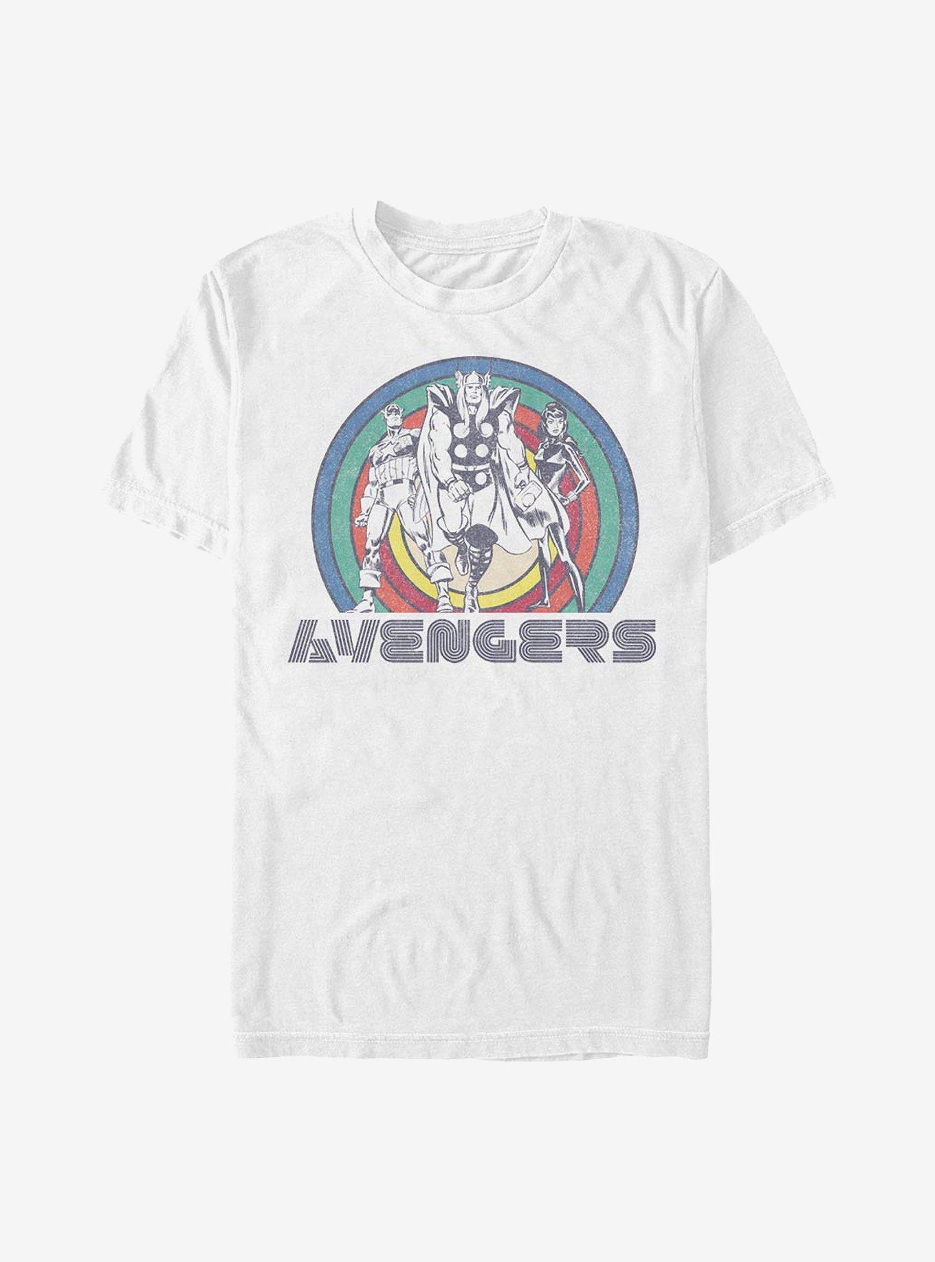 Marvel Avengers Rainbow Avengers T-Shirt, WHITE, hi-res