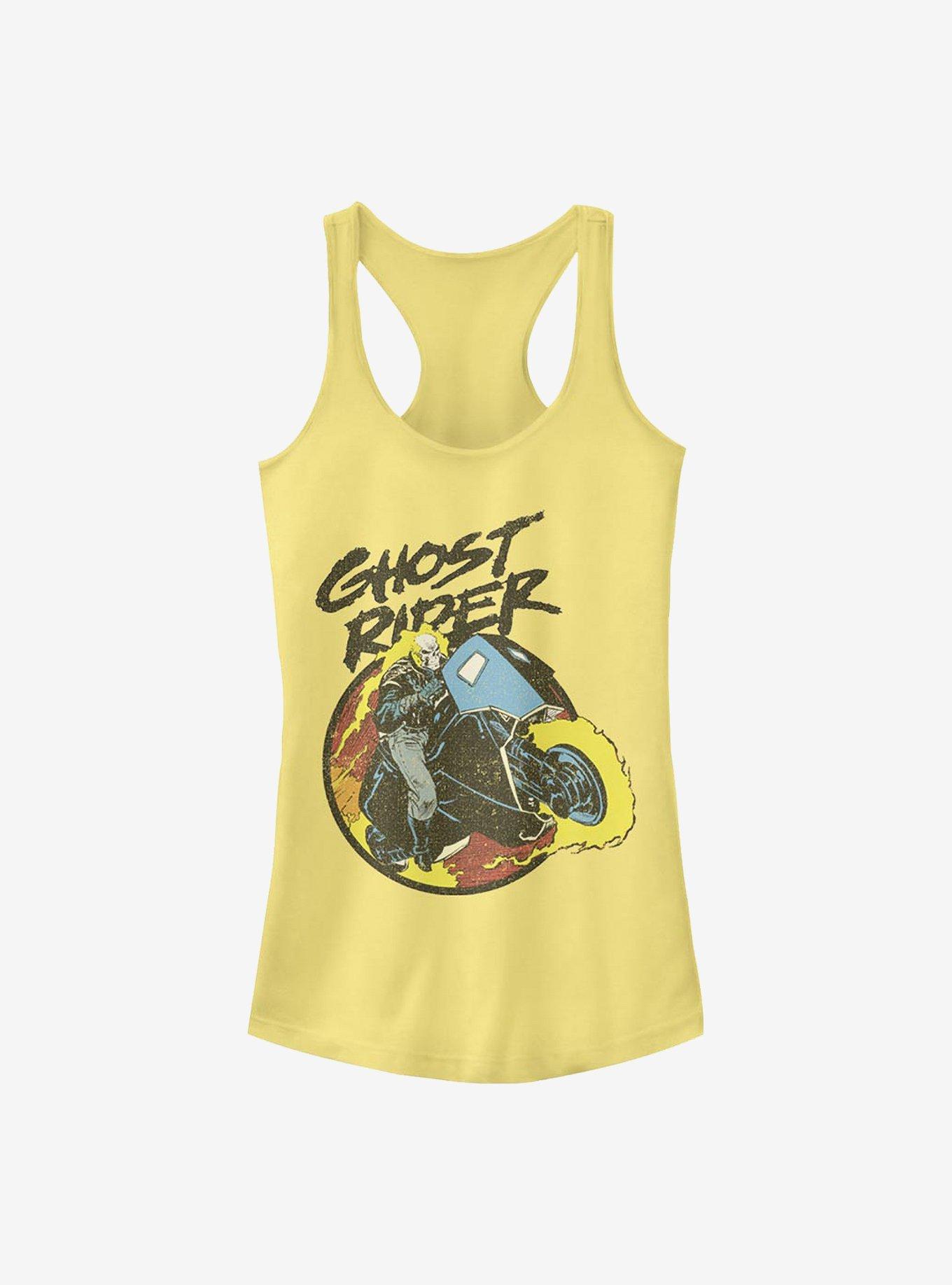 Marvel Ghost Rider Ghost Rider 90's Girls Tank, BANANA, hi-res