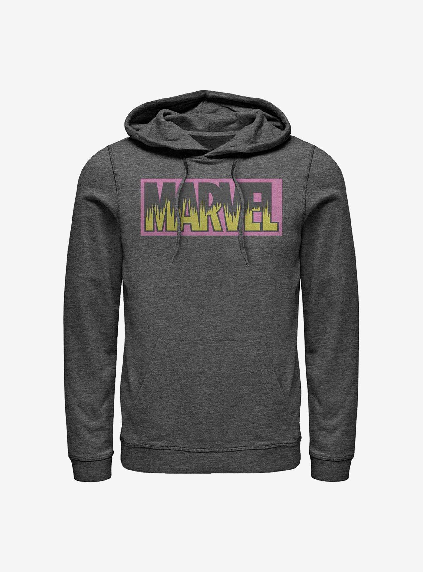 Marvel Neon Logo Hoodie, , hi-res