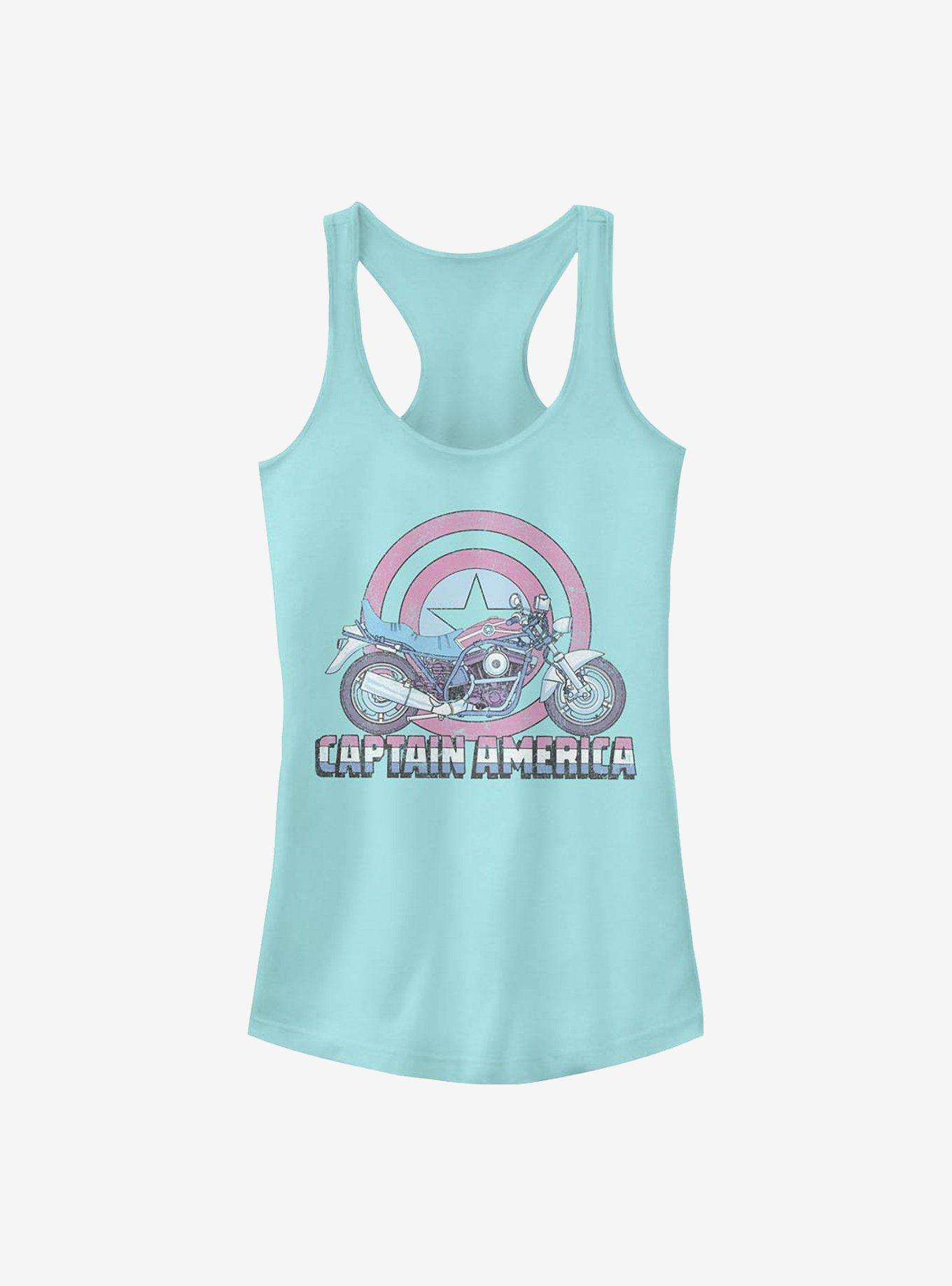 Marvel Captain America Caps Moto Girls Tank, , hi-res