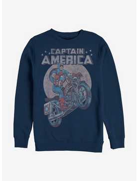 Marvel Captain America Motorcycle Sweatshirt, , hi-res