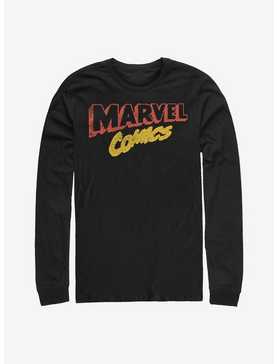 Marvel Comics Retro Logo Long-Sleeve T-Shirt, , hi-res
