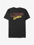 Marvel Comics Retro Logo T-Shirt, BLACK, hi-res