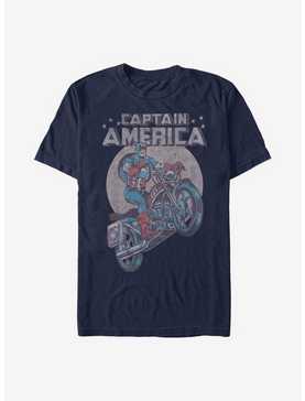 Marvel Captain America Motorcycle T-Shirt, , hi-res