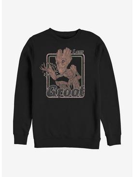 Marvel Guardians Of The Galaxy Thrifted Groot Sweatshirt, , hi-res