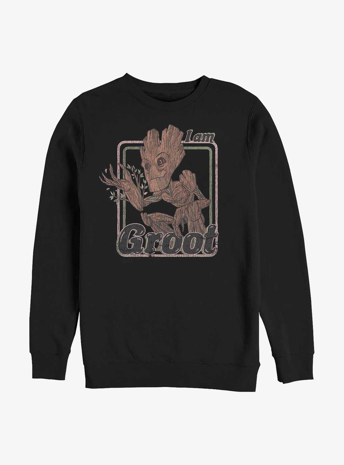 Marvel Guardians Of The Galaxy Thrifted Groot Sweatshirt, , hi-res