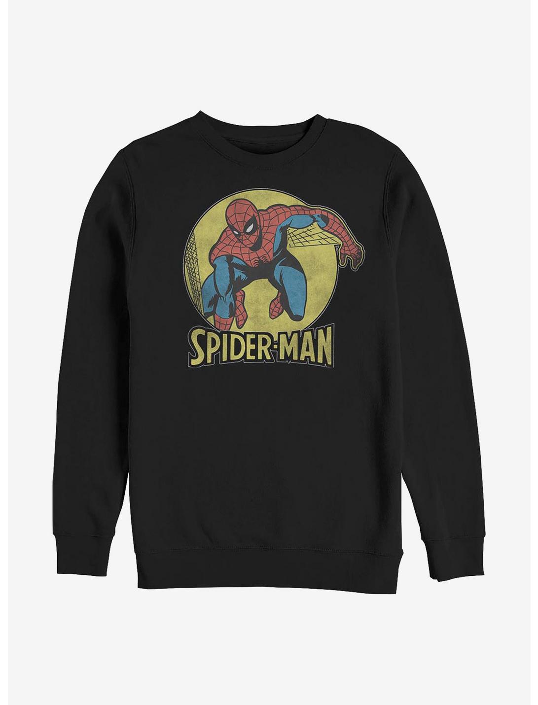 Marvel Spider-Man Simple Spidey Sweatshirt, BLACK, hi-res