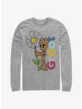 Marvel Guardians Of The Galaxy Groot Daisy Long-Sleeve T-Shirt, , hi-res