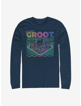 Marvel Guardians Of The Galaxy Vacay Groot Long-Sleeve T-Shirt, , hi-res