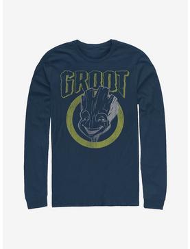 Marvel Guardians Of The Galaxy Grunge Groot Long-Sleeve T-Shirt, , hi-res