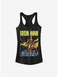 Marvel Iron Man Iron Man Girls Tank, BLACK, hi-res