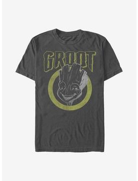 Marvel Guardians Of The Galaxy Grunge Groot T-Shirt, CHARCOAL, hi-res