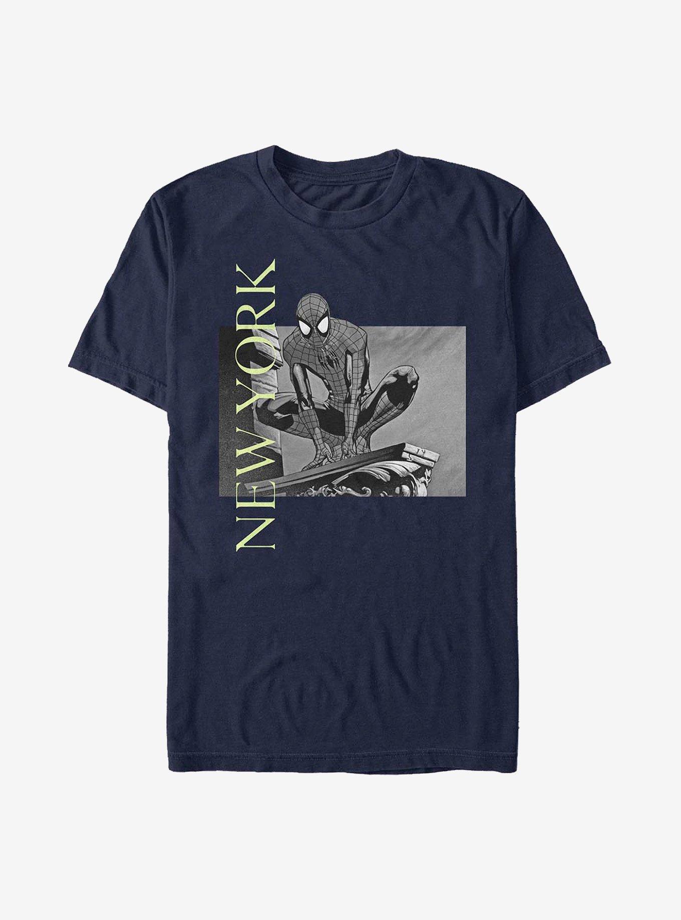 Marvel Spider-Man Spidey New York T-Shirt, NAVY, hi-res