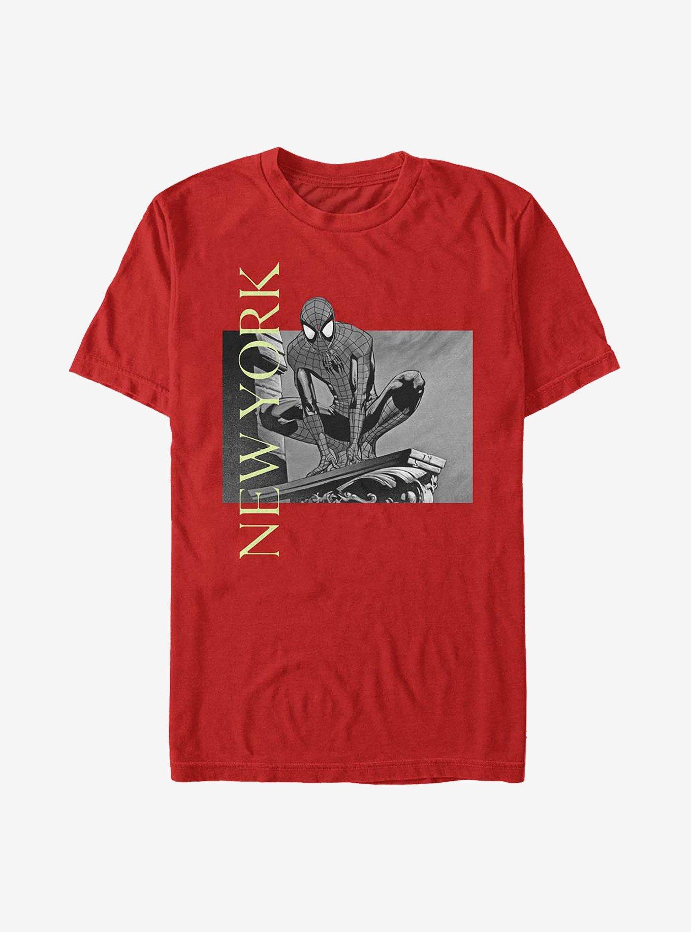 Marvel Spider-Man Spidey New York T-Shirt, RED, hi-res