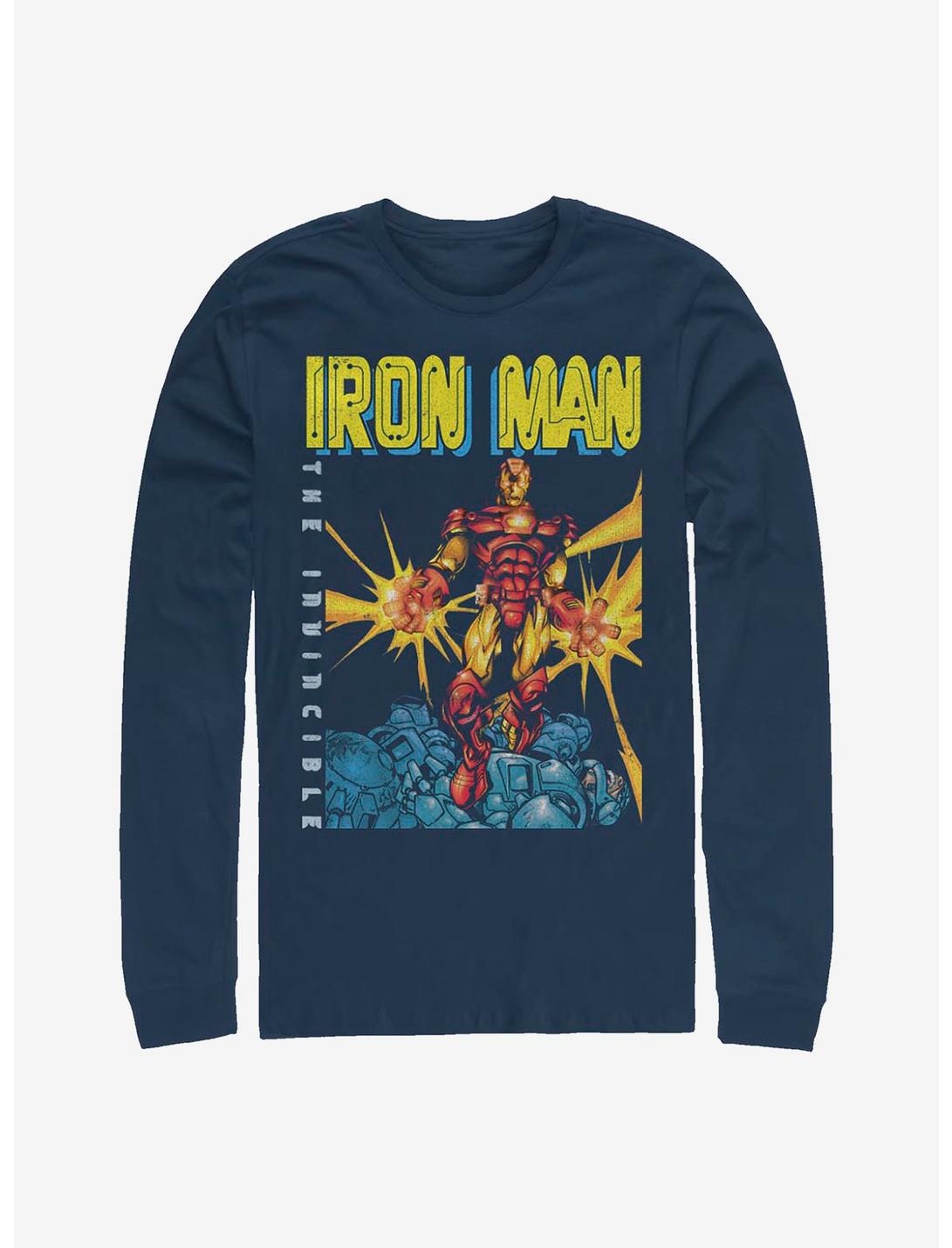 Marvel Iron Man Iron Man Long-Sleeve T-Shirt, NAVY, hi-res