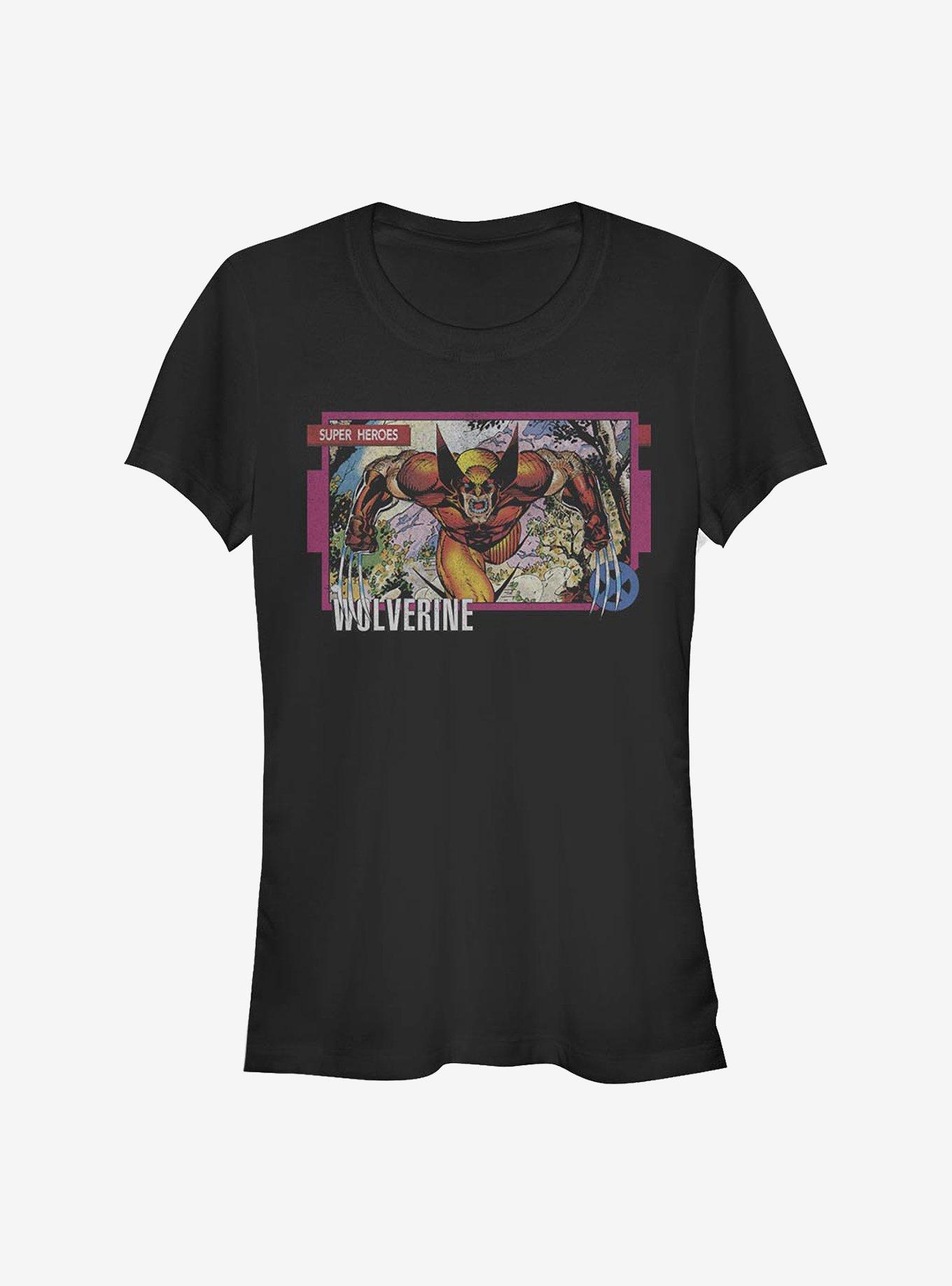 Marvel Wolverine Wolverine Girls T-Shirt, BLACK, hi-res