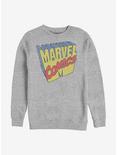 Marvel Comics 3D Logo Sweatshirt, ATH HTR, hi-res