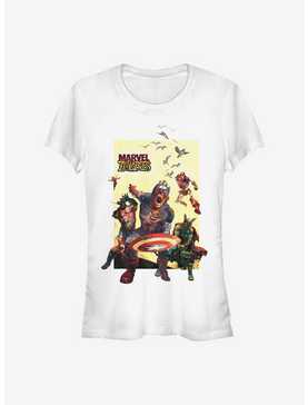 Marvel Zombies Action Panel Girls T-Shirt, , hi-res